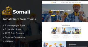 Somali – Bau Gebäude WordPress Template