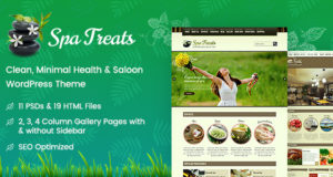 Spa-Leckereien – Gesundheit & Wellness WordPress