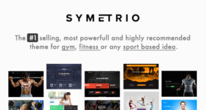 Symetrio – Gym & Fitness WordPress Layout