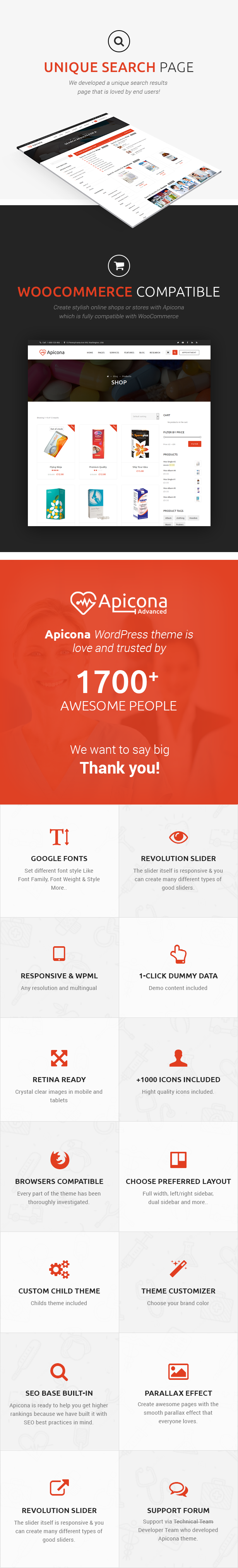 Apicona Erweitertes WordPress-Theme
