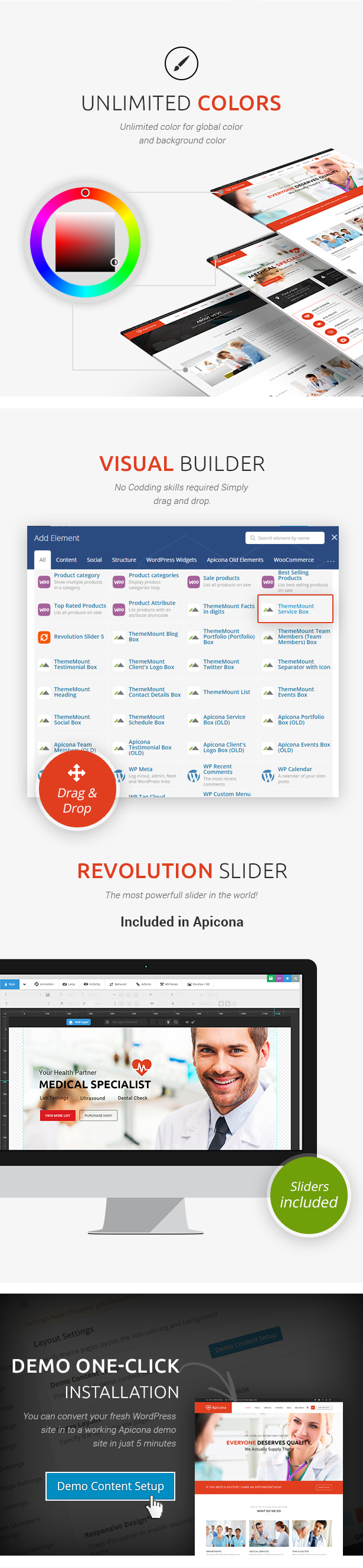 Apicona Erweitertes WordPress-Theme