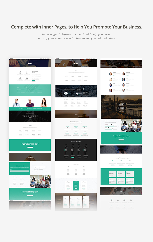 Fazit - Business Mehrzweck WordPress Theme - 3