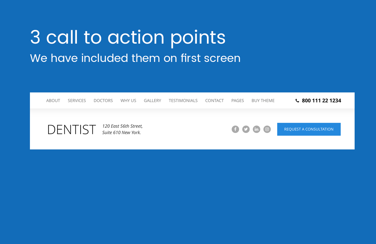 Zahnarzt - Dental One Page WordPress Theme - 3