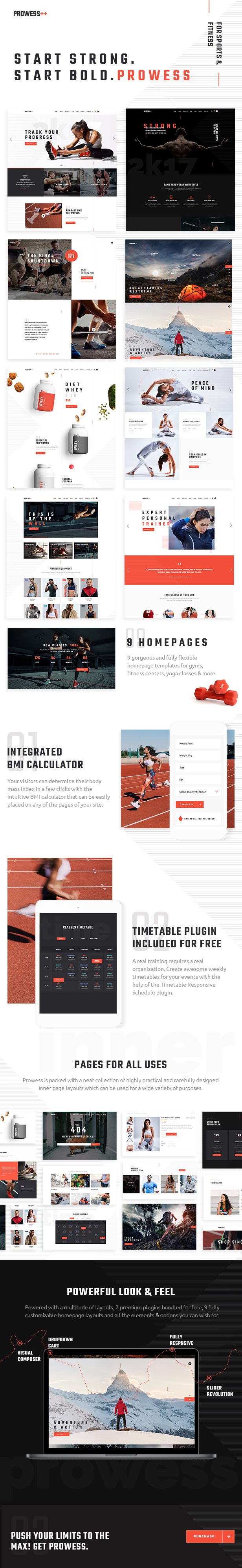 Schlagkraft - Fitness und Gym WordPress Theme - 1