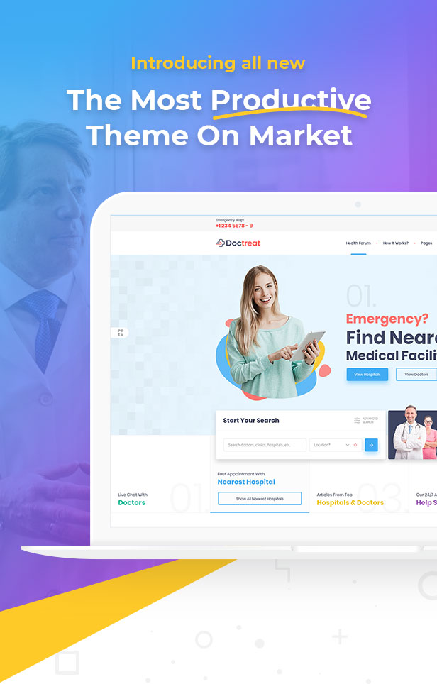 Doctreat - Ärzteverzeichnis WordPress Theme - 8