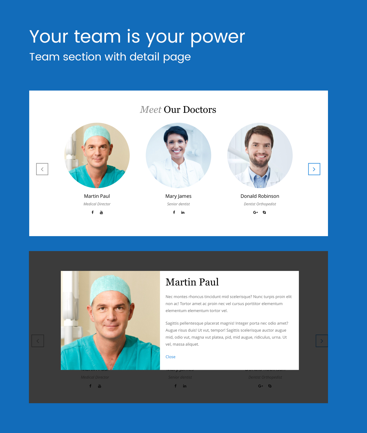 Zahnarzt - Dental One Page WordPress Theme - 4