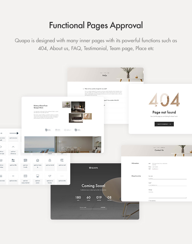 Quapa - Möbel WooCommerce WordPress Theme