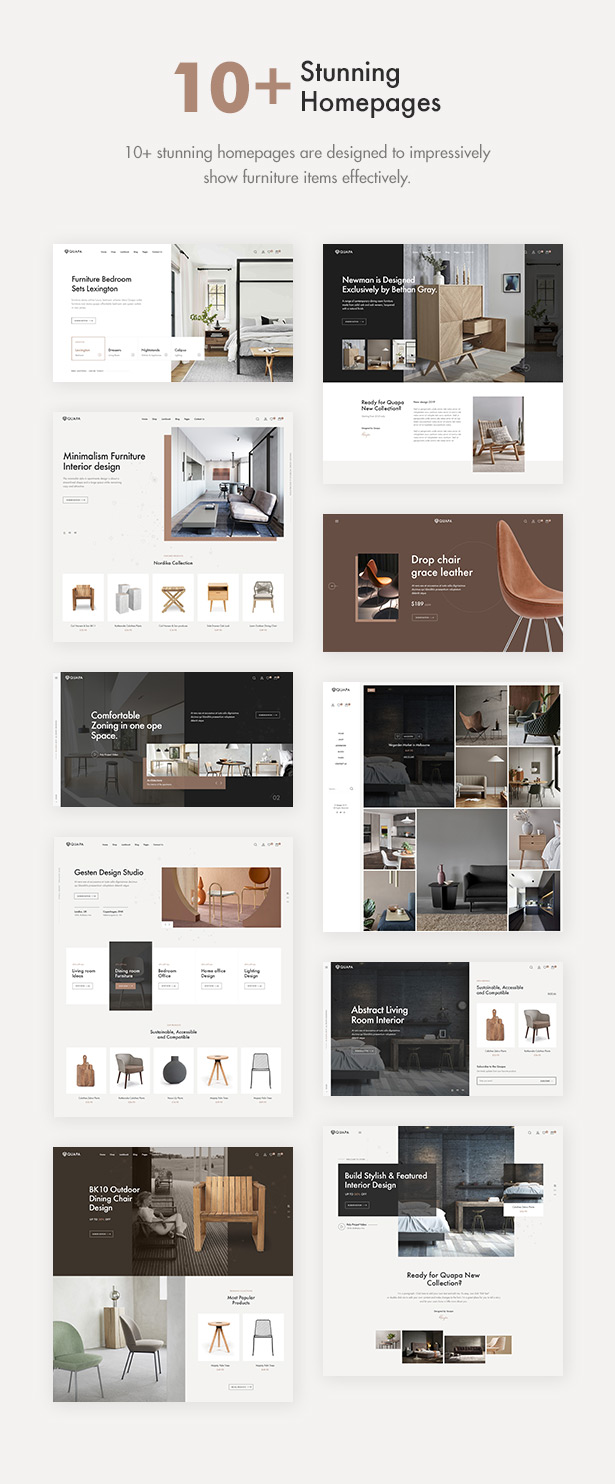 Quapa - Möbel WooCommerce WordPress Theme