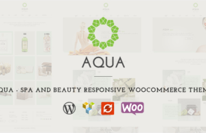 Aqua – Spa und Beauty Responsive WooCommerce WordPress Template