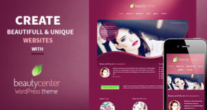 Beauty Center - Responsive WordPress Layout