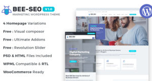 Bee SEO – Marketing WordPress Layout
