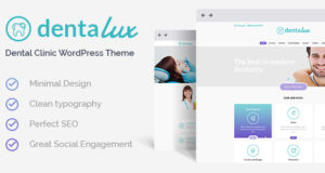 Dentalux | Ein WordPress-Vorlage für Zahnärzte und Ärzte im Gesundheitswesen