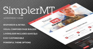 Einfacher – Corporate Mehrzweck-WordPress-Vorlage