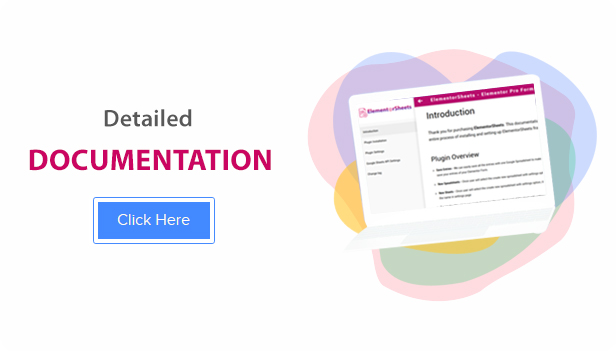 ElementorSheets - Elementor Pro Form-Addon für Google-Tabellenkalkulation - 2