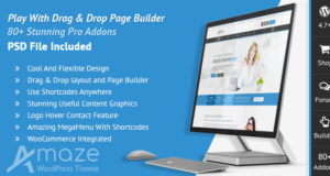 Erstaunen – Corporate Responsive Mehrzweck-WordPress-Template
