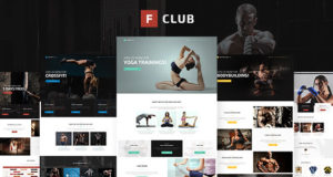 FightClub – Premium Crossfit Mma Bodybuilding Fitness & Yoga WP Template
