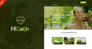 Fit Coach - Persönliches Trainer WordPress Template