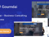 Gourndai - Corporate Agency & Beratung WordPress Vorlage