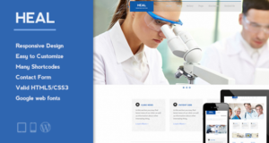 HEAL – Responsive Medical WordPress Layout