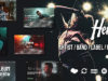 Herion - Ein WordPress-Template für die Musikindustrie