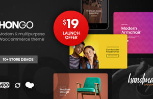 Hongo – Modernes und vielseitiges WordPress-Layout für WooCommerce