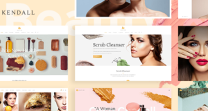 Kendall - Spa, Hair & Beauty Salon Vorlage