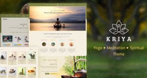 Kriya - Yoga WordPress Template