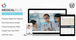 MedicalPlus – Gesundheit und Medizin WordPress Template