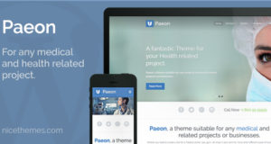 Paeon - Medizinisches WordPress-Vorlage