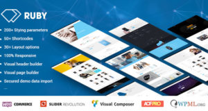 Ruby – WordPress Template für Business und Portfolio