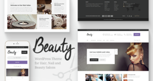 Schönheit - Friseursalon, Nagel, Badekurort, Mode-WP-Thema