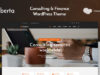 Torberta - Beratung & Finanzen WordPress Layout
