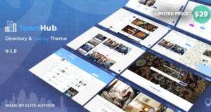TownHub – Verzeichnis & Listing WordPress Template