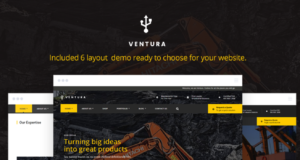 Ventura – Industrielles WordPress-Layout