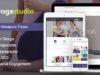 Yogastudio, Fitness und Gesundheitswesen WordPress Layout