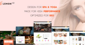 Zitrone | Spa & Beauty Responsives Mehrzweck-WordPress-Template