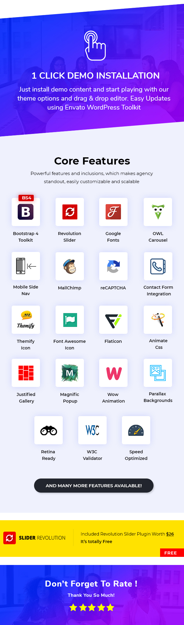 BeGlide: Corporate Business Berater Agentur WordPress Theme - 7