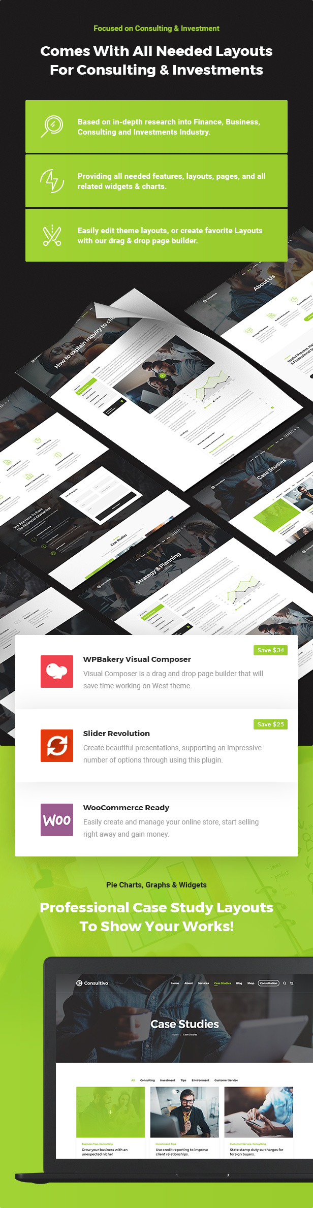 Consultivo - Unternehmensberatung und Investitionen WordPress Theme - 6