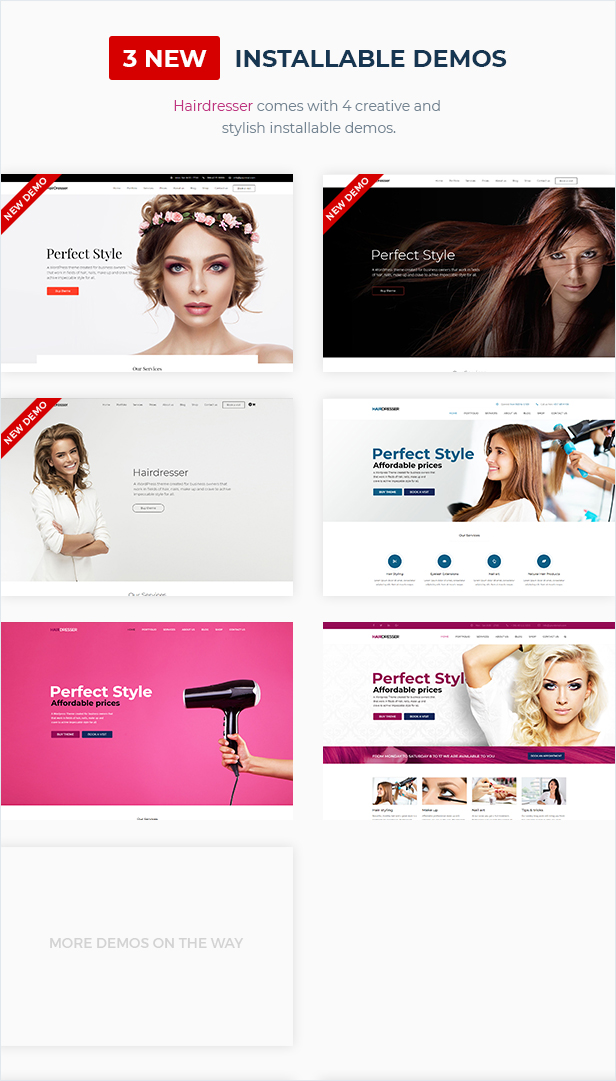 Friseur - Friseursalon WordPress Theme - 2