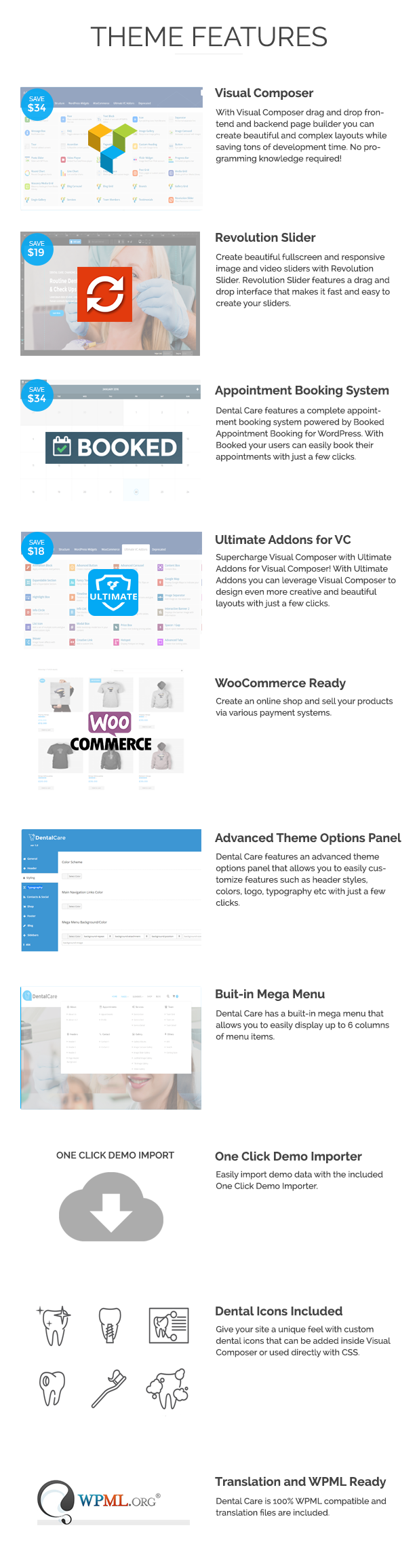 Zahnpflege - Zahnarzt & Medizin WordPress Theme - 2