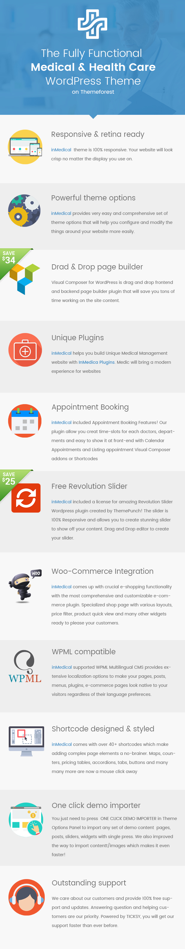 Medizinisches WordPress-Theme