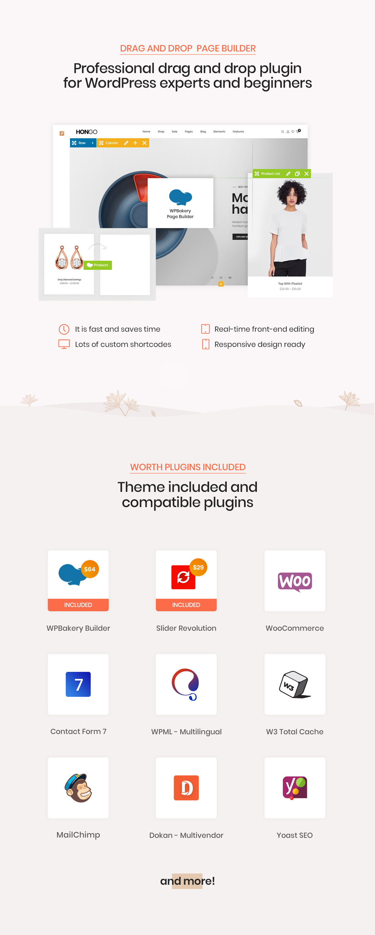 Hongo - Modernes und vielseitiges WordPress-Theme für WooCommerce