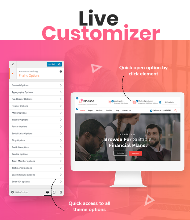 Phainc WordPress Theme
