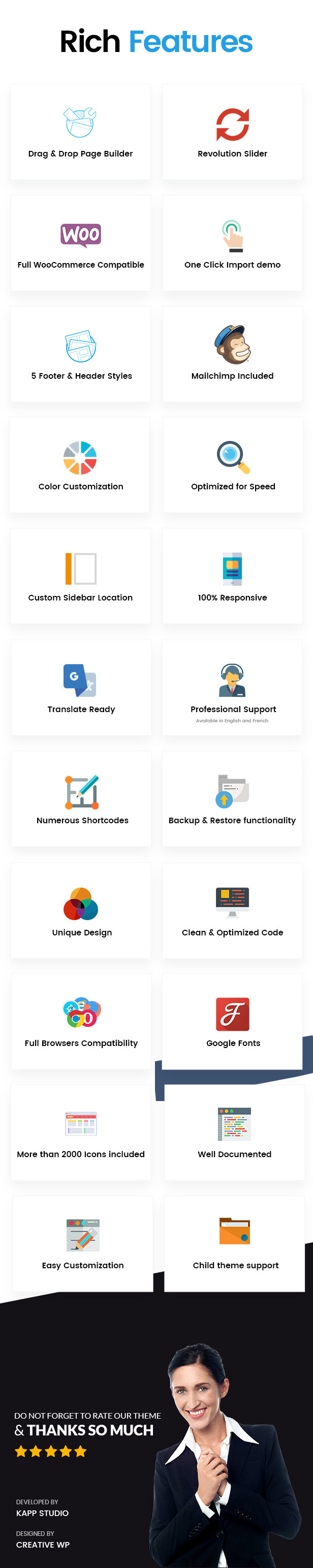 Malia - Ein leistungsstarkes WordPress-Theme für Wirtschaft und Finanzen - 3