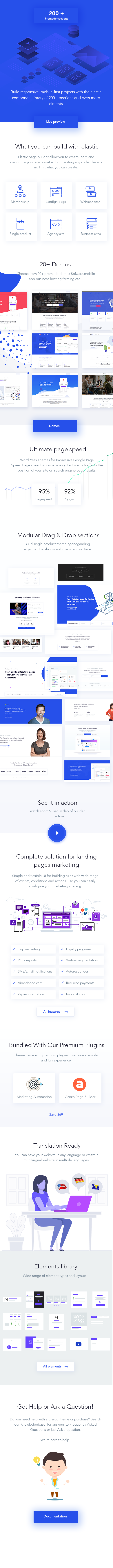 Elastik - SEO Agentur WordPress Theme - 1