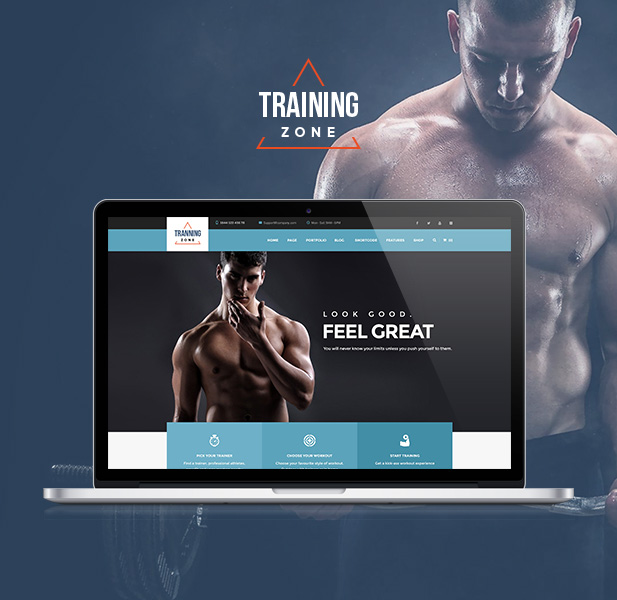 Trainingszone - Gym & Fitness WordPress Theme - 6