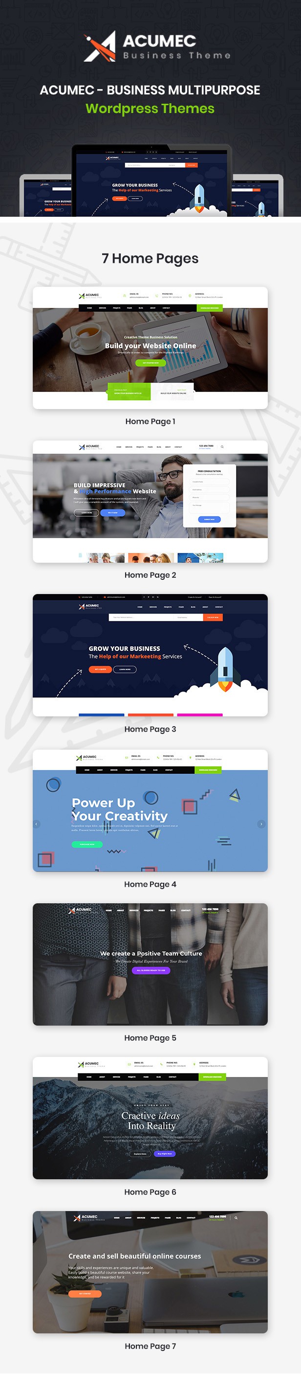 Acumec - Business Mehrzweck WordPress Theme - 10
