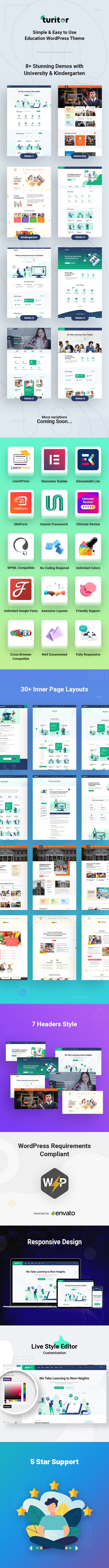Turitor Education WordPress Theme1