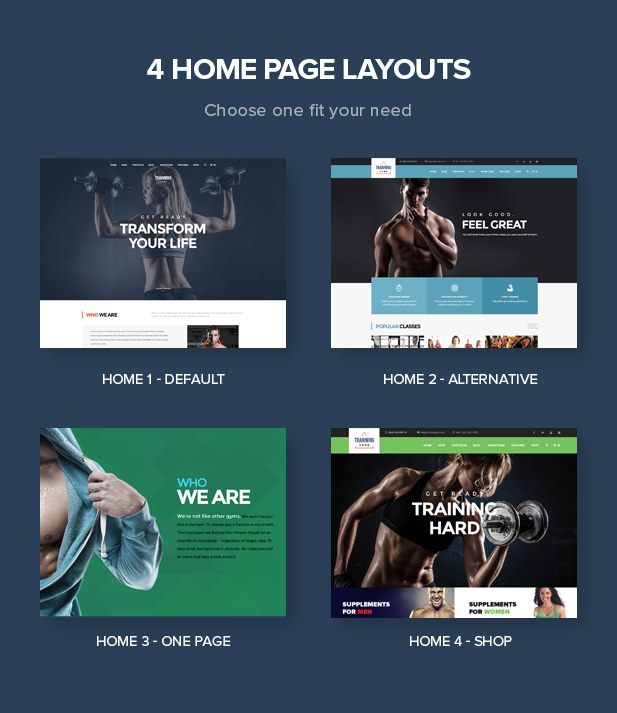 Trainingszone - Gym & Fitness WordPress Theme - 7