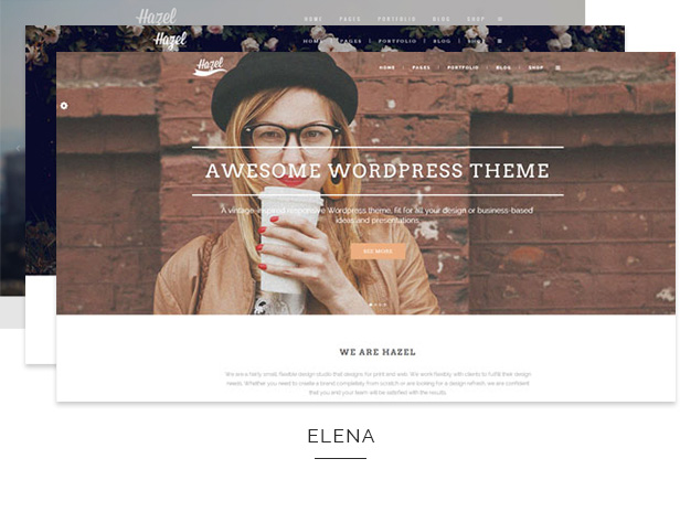 Hazel - Kreatives WordPress-Theme mit mehreren Konzepten - 2